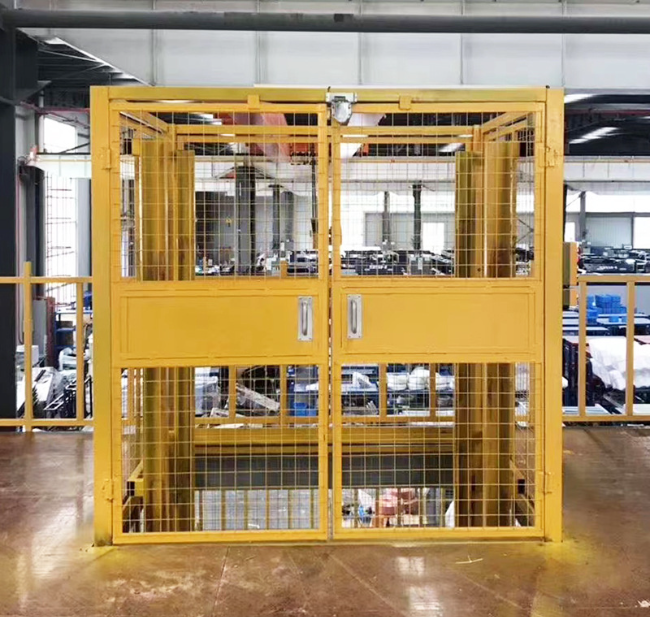 濮阳智能导轨式升降机亮相